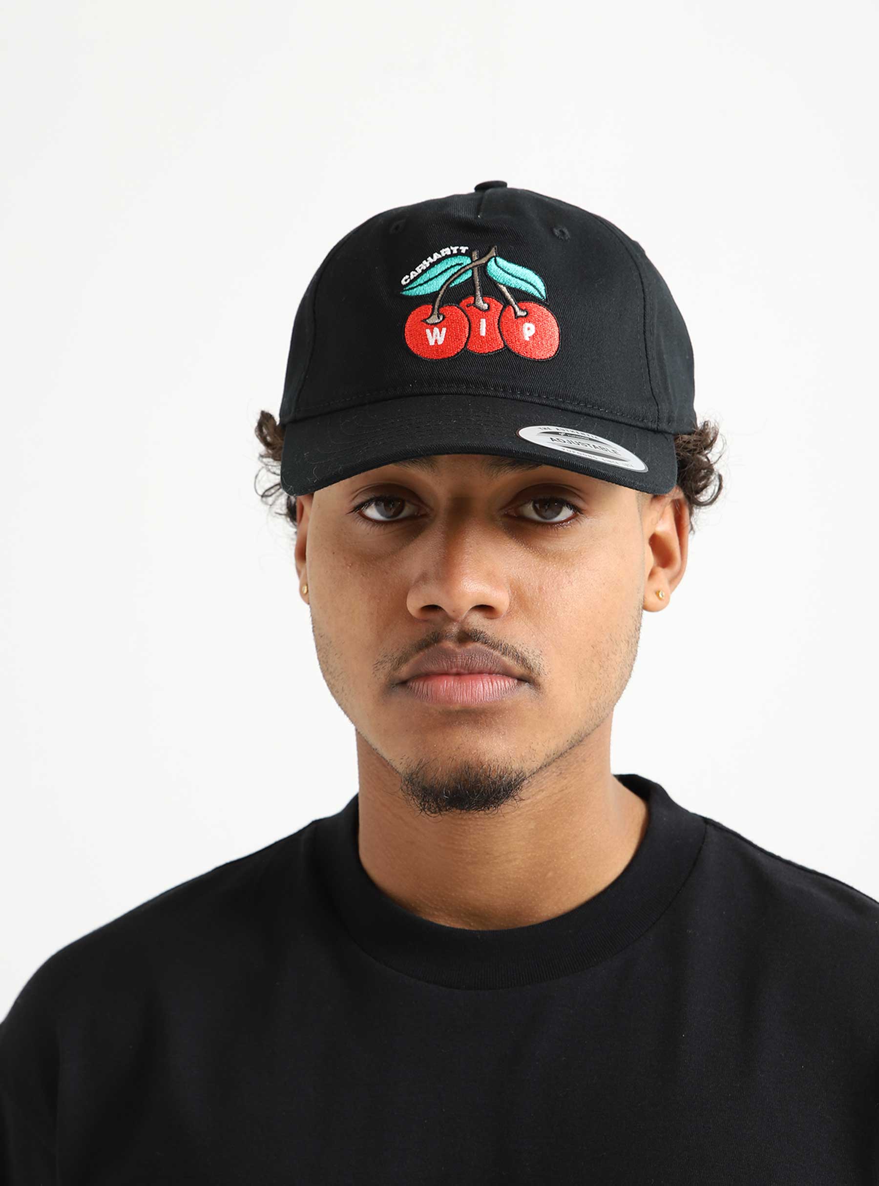 Carhartt Wip Blush Cap Black Freshcotton