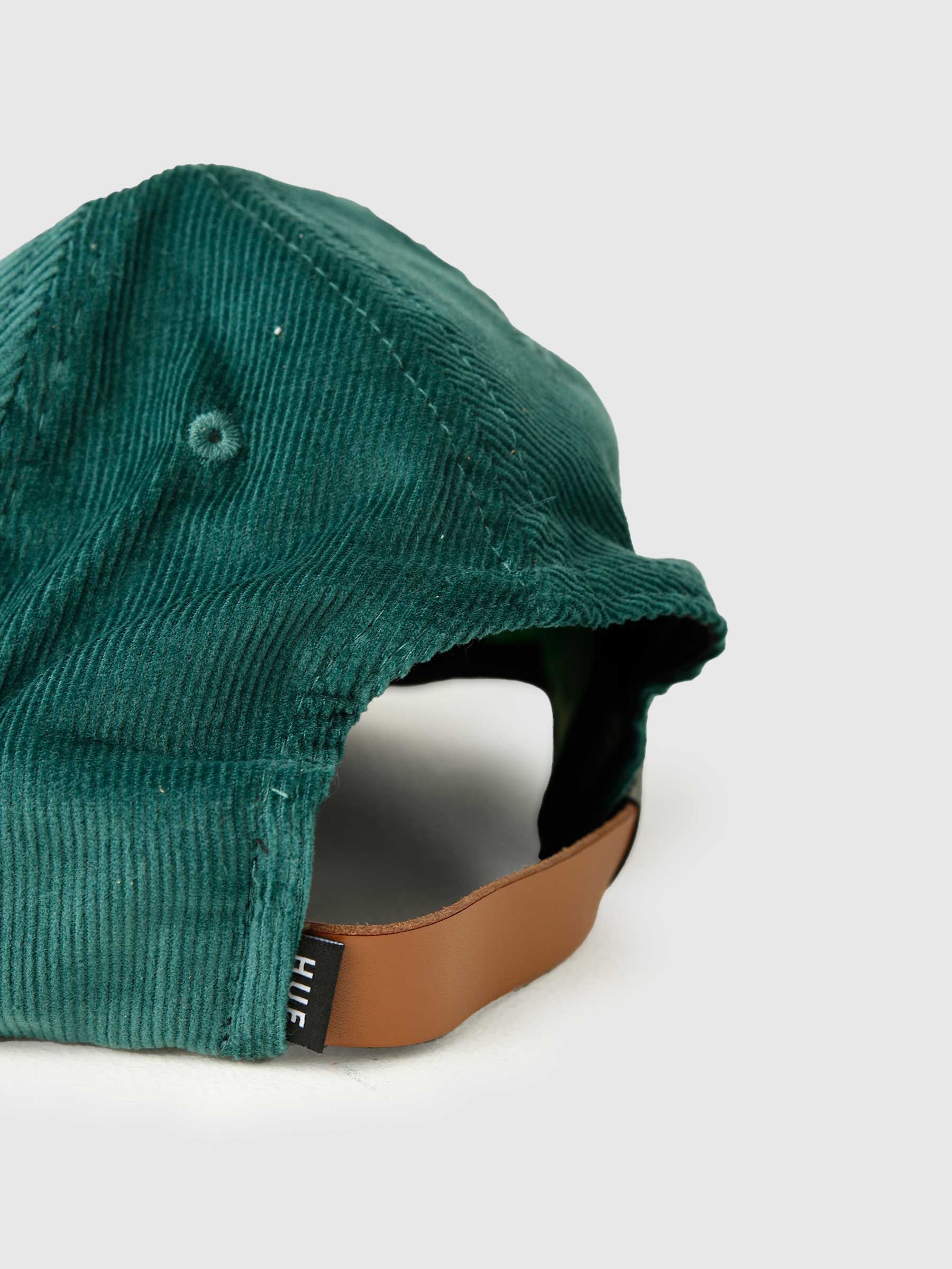 Huf Corduroy Classic H 5 Panel Hat Forest Green