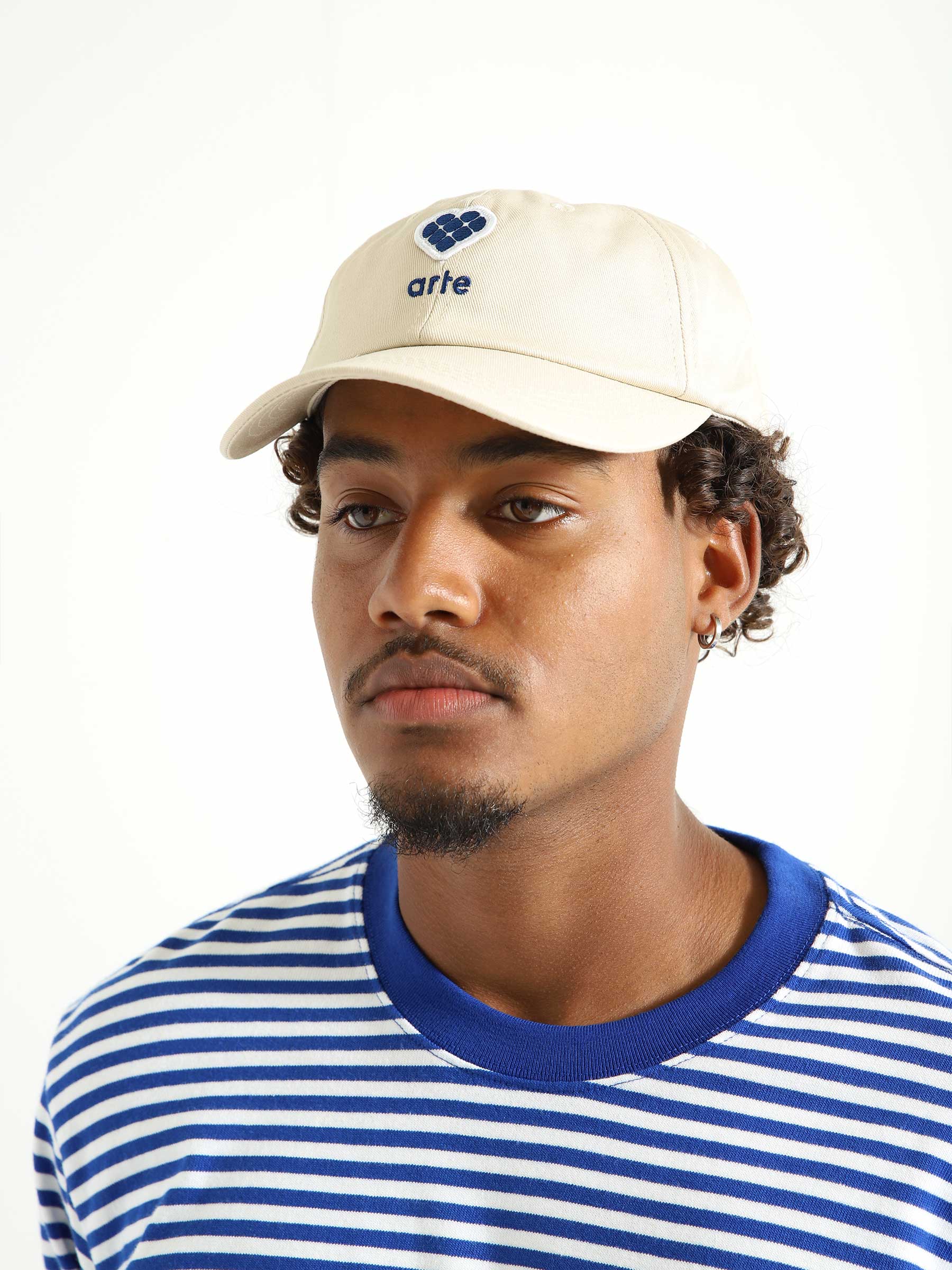 Arte Antwerp Cedric Heart Patch Cap Cream - Freshcotton