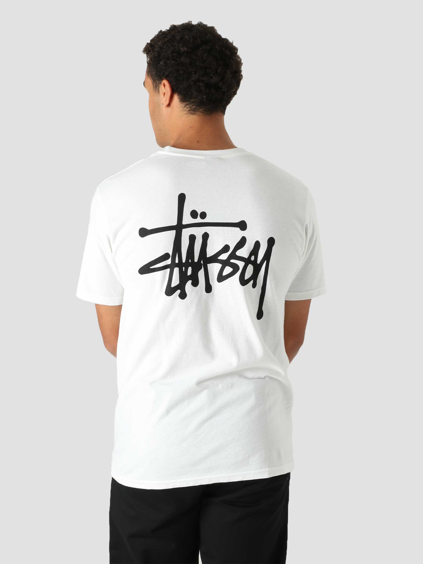 Basic Stussy T-Shirt White Freshcotton