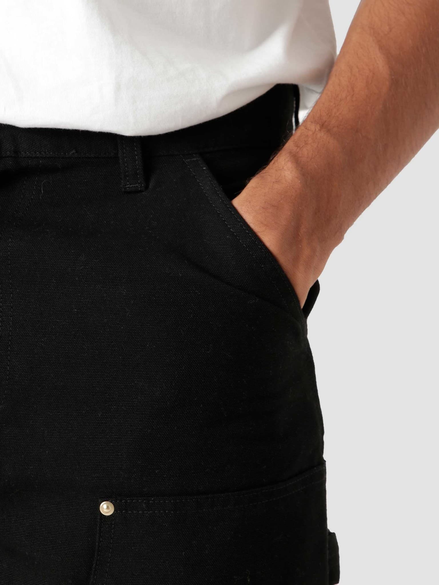 Carhartt WIP – Double Knee Pant Black /rinsed