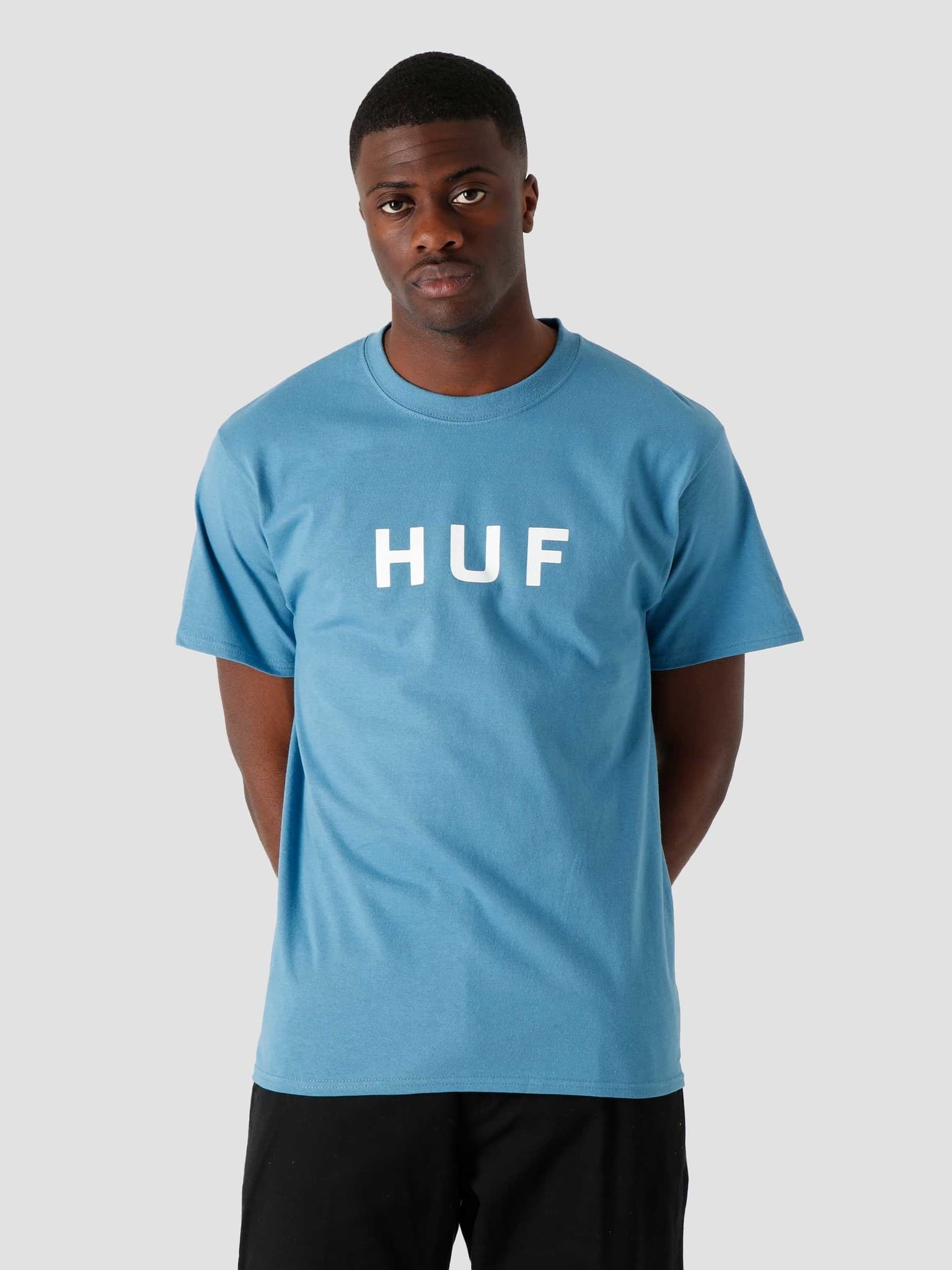 huf blue shirt