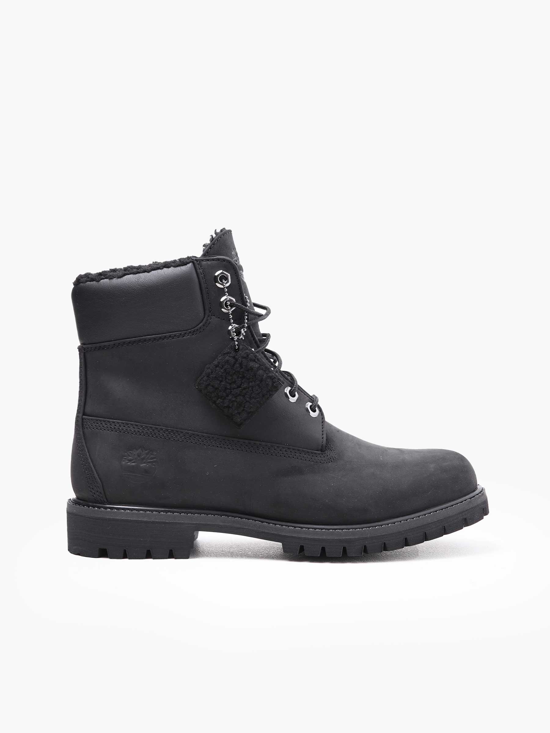 Timberland Premium 6 Inch Lace Waterproof Boot Black - Freshcotton