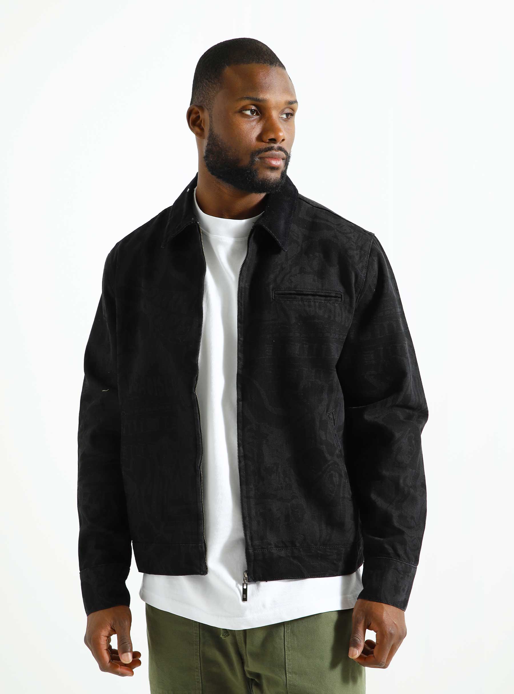 Daily Paper Hoyam Jacket Black - Freshcotton