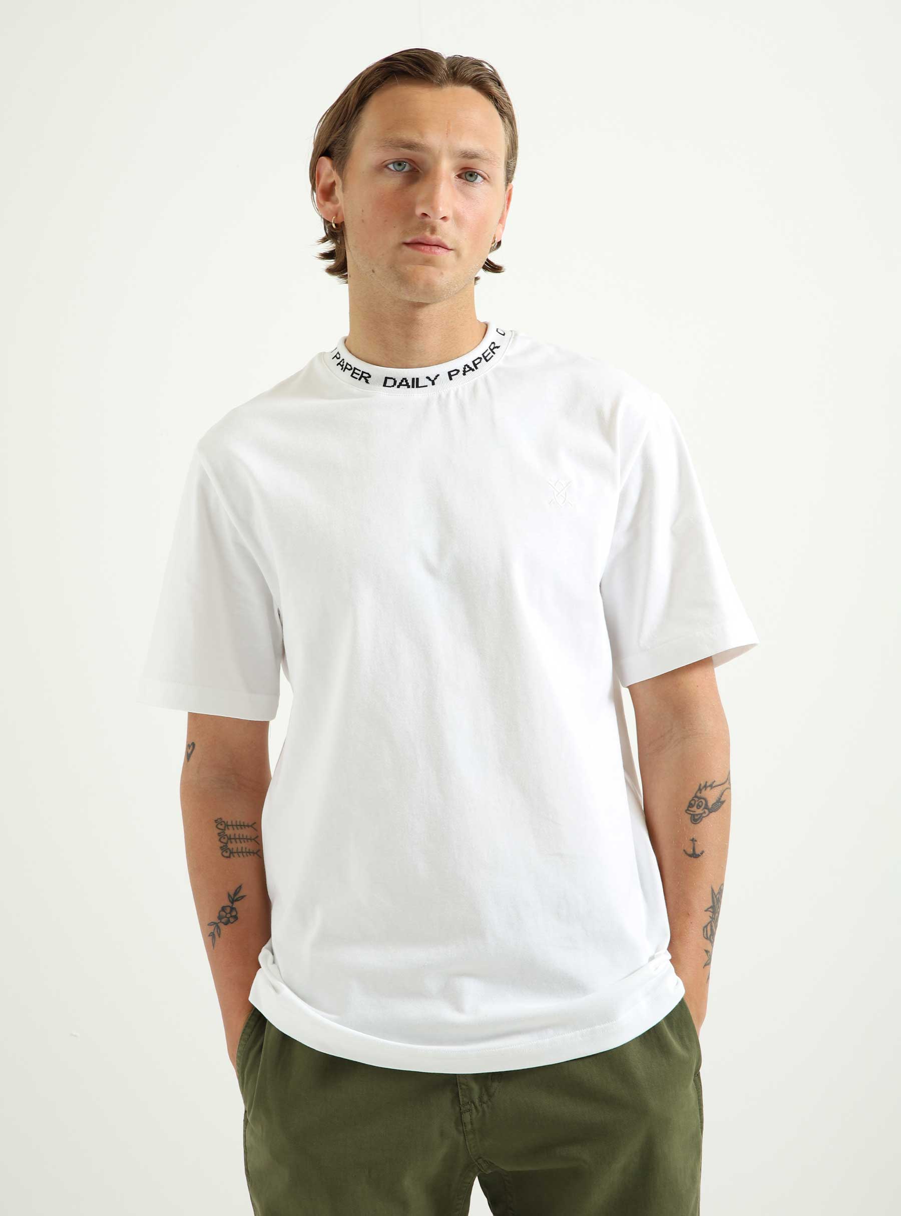 Daily Paper Erib T-shirt White - Freshcotton