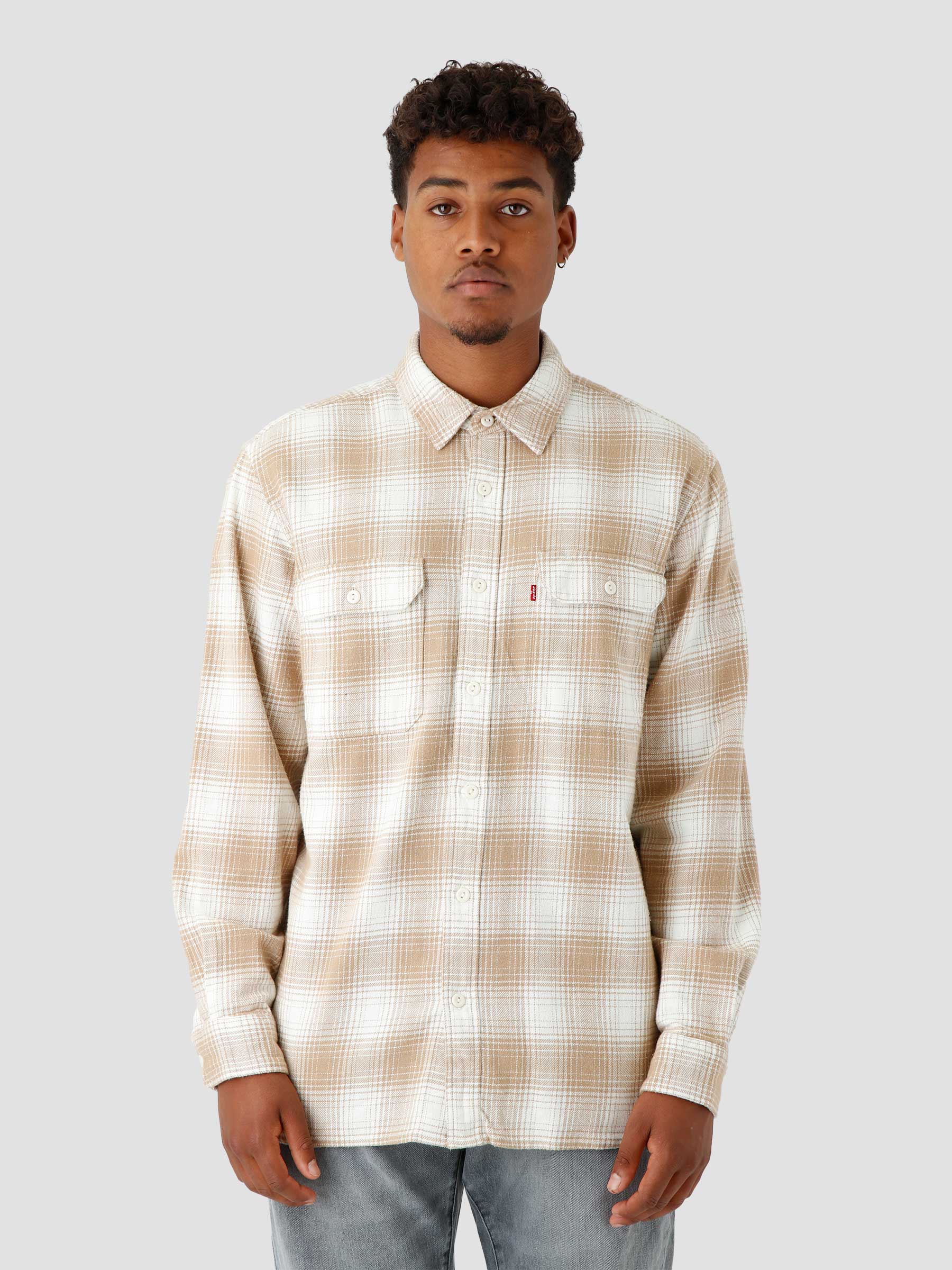 Jackson Worker Tyrone Iced Coffee Plaid 19573-0173