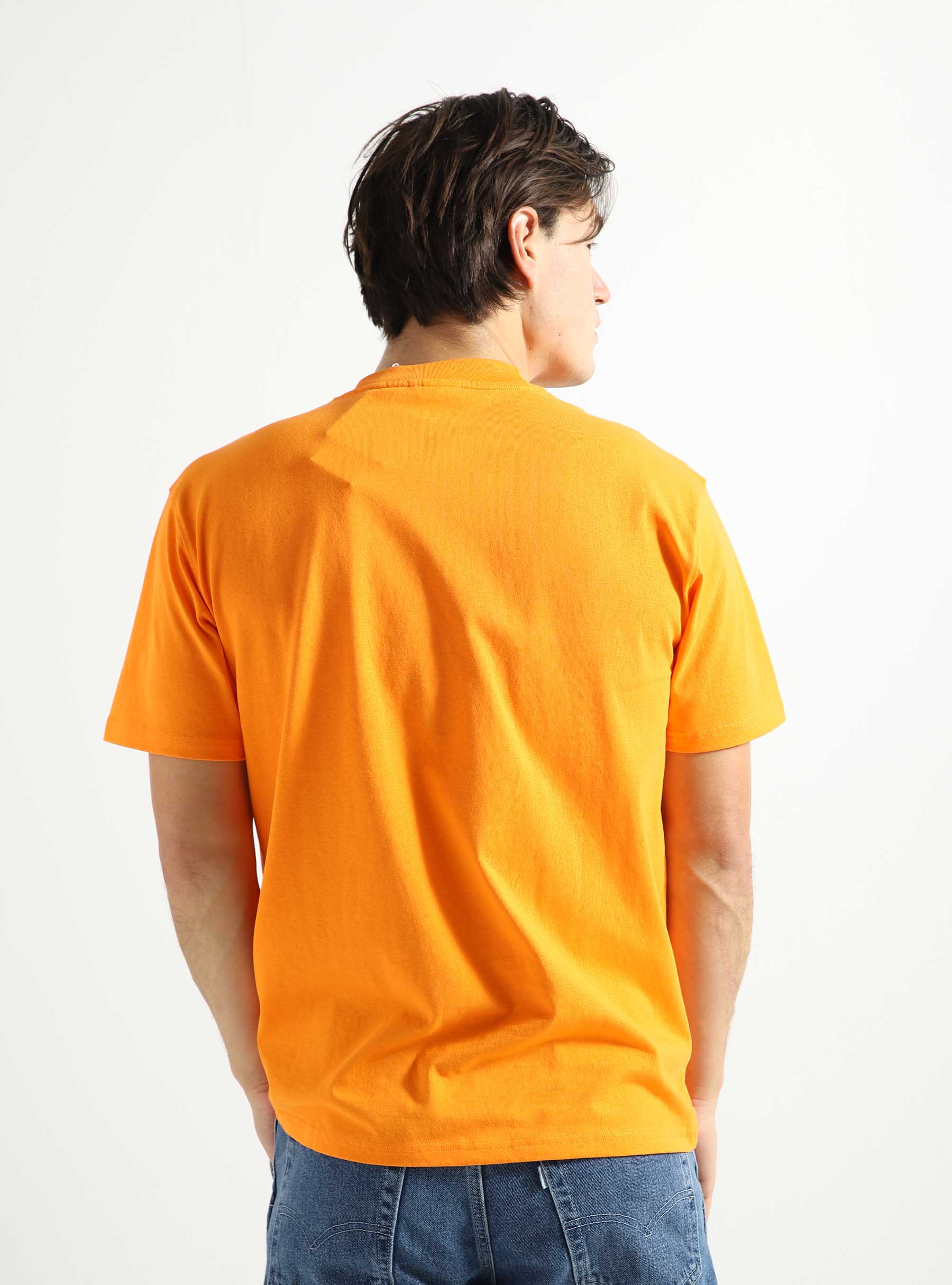 Puma Puma x Pleasures Typo T-shirt Orange - Freshcotton