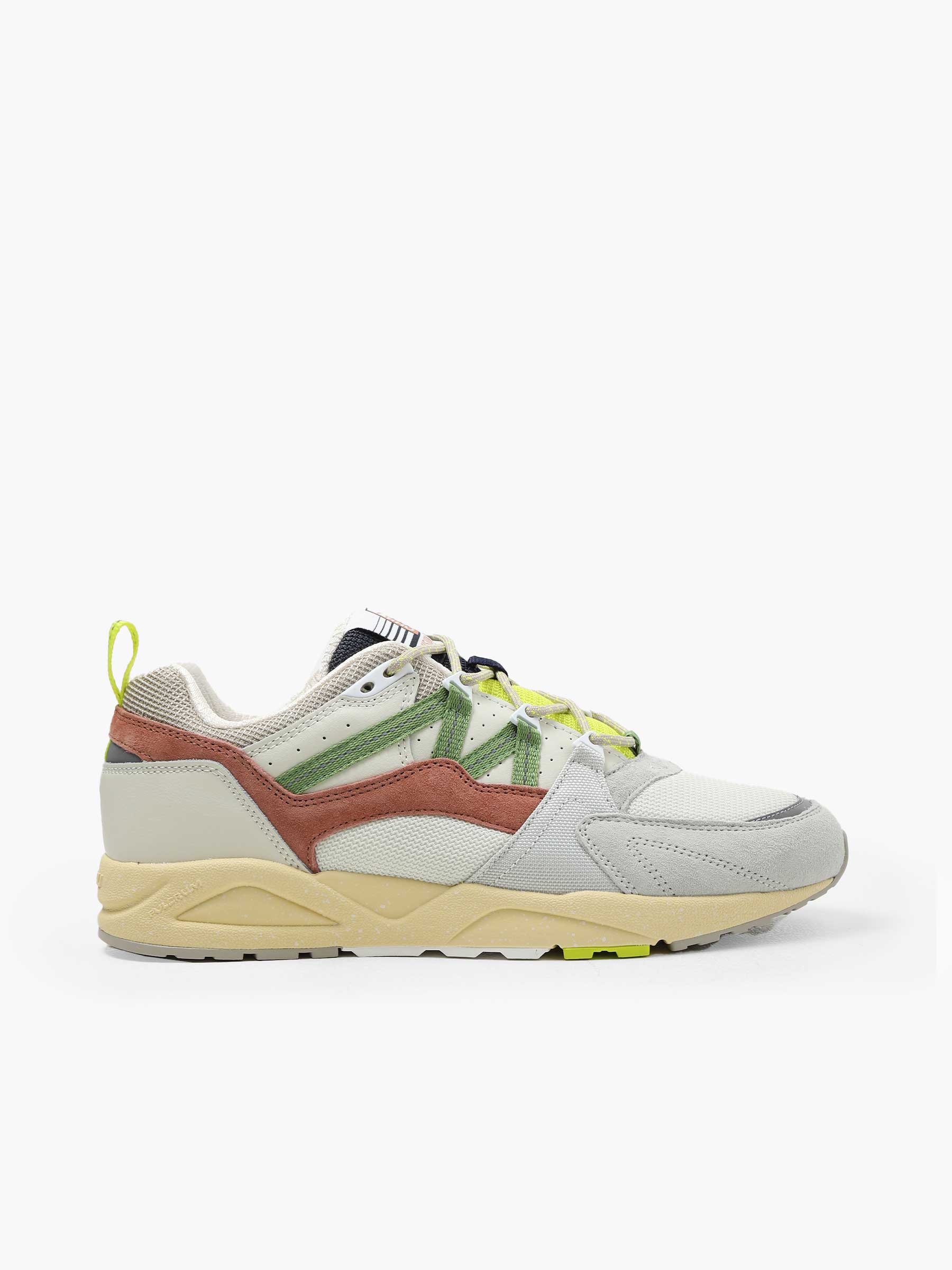 Karhu Fusion 2.0 Lily White Piquant Green - Freshcotton