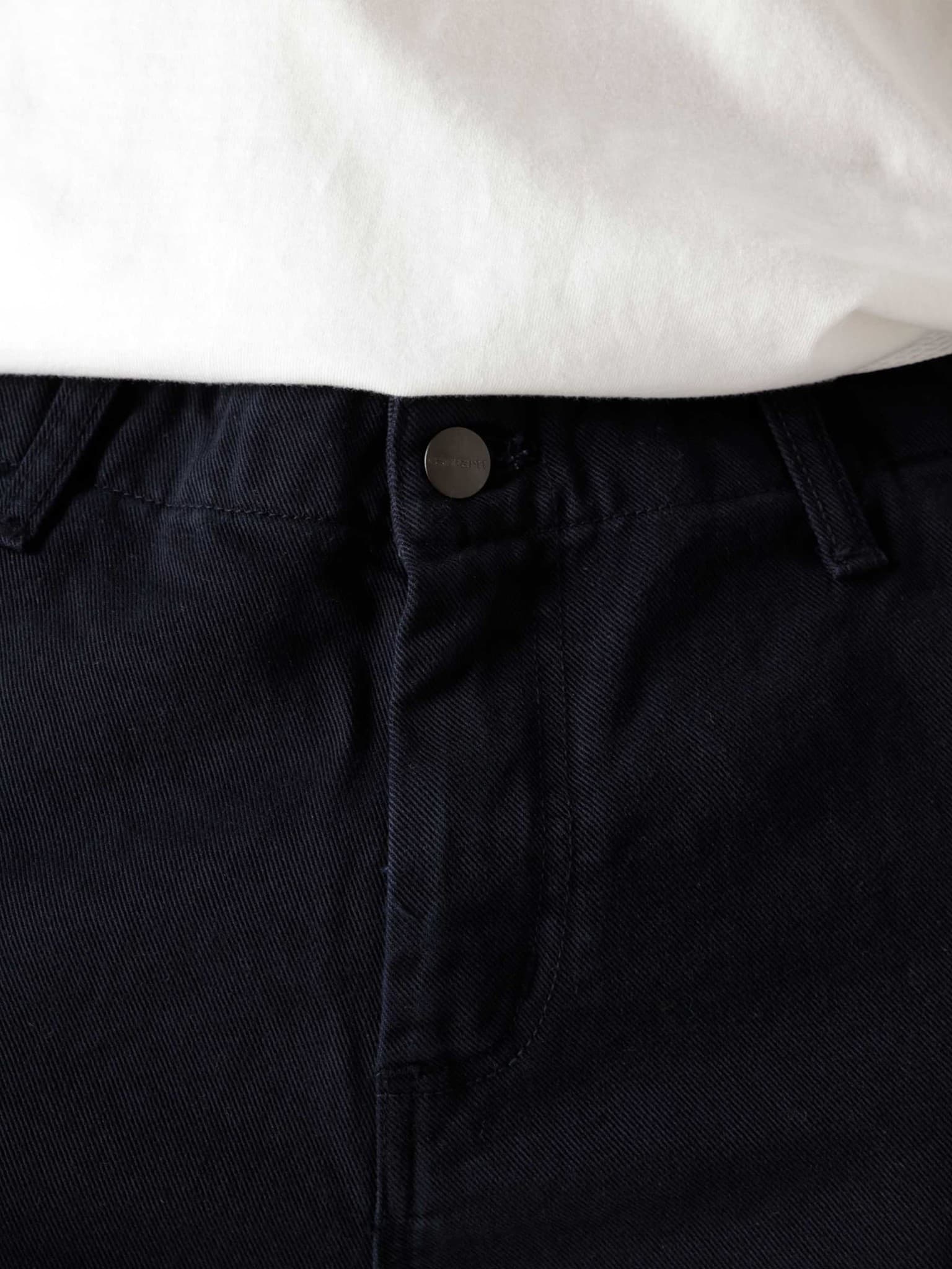 Regular Cargo Pant - Garment Dyed Twill | Black