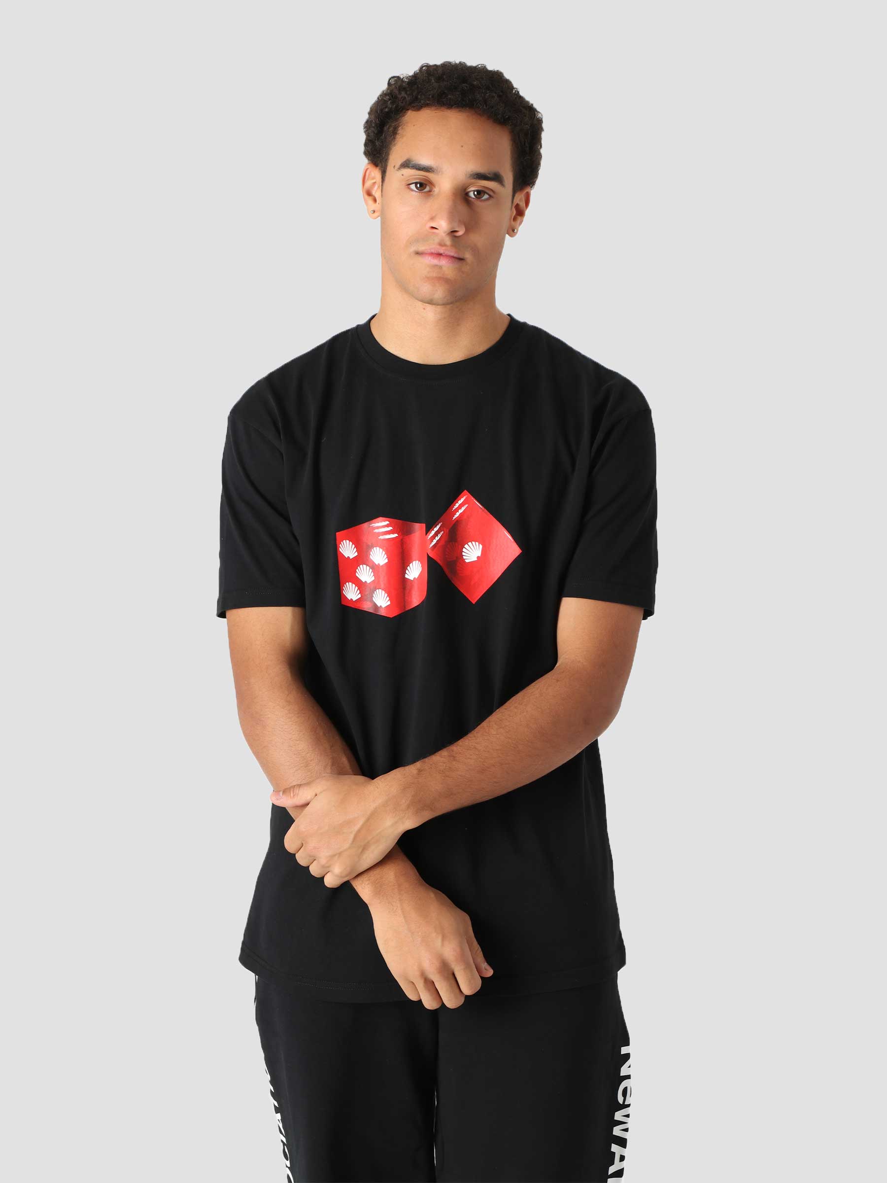 Dice T-Shirt Black - Freshcotton