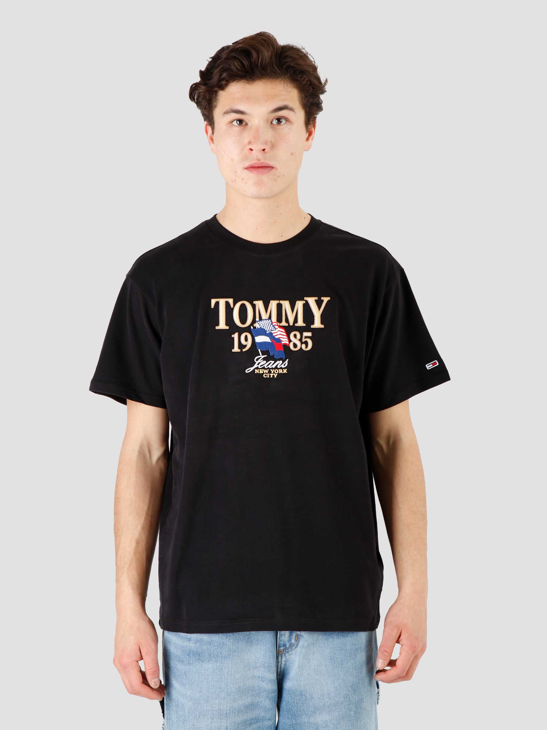 Tommy Jeans TJM RLXD TJ Luxe Che Black - Freshcotton