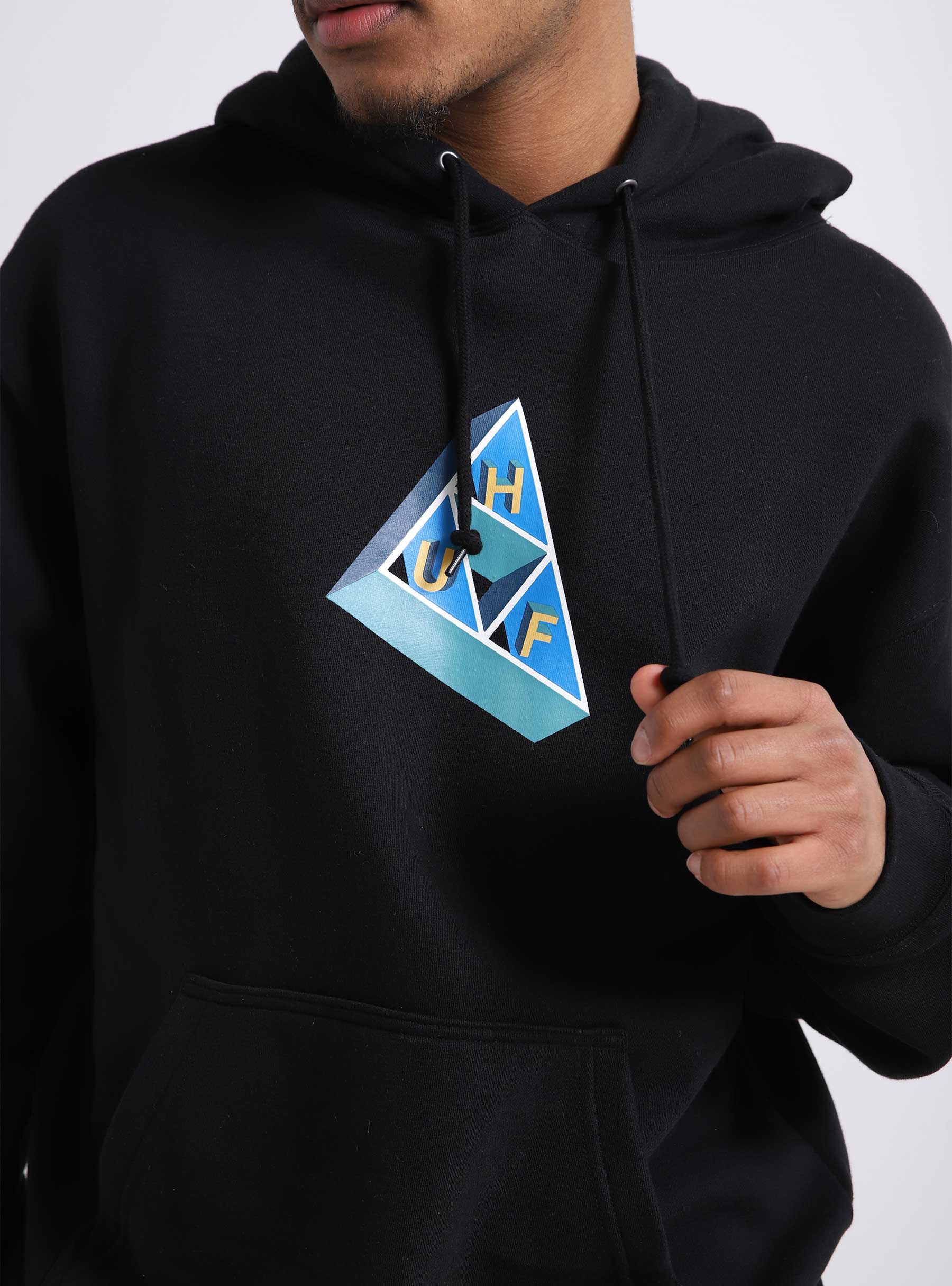 Huf high tide 2025 triangle mens hoodie