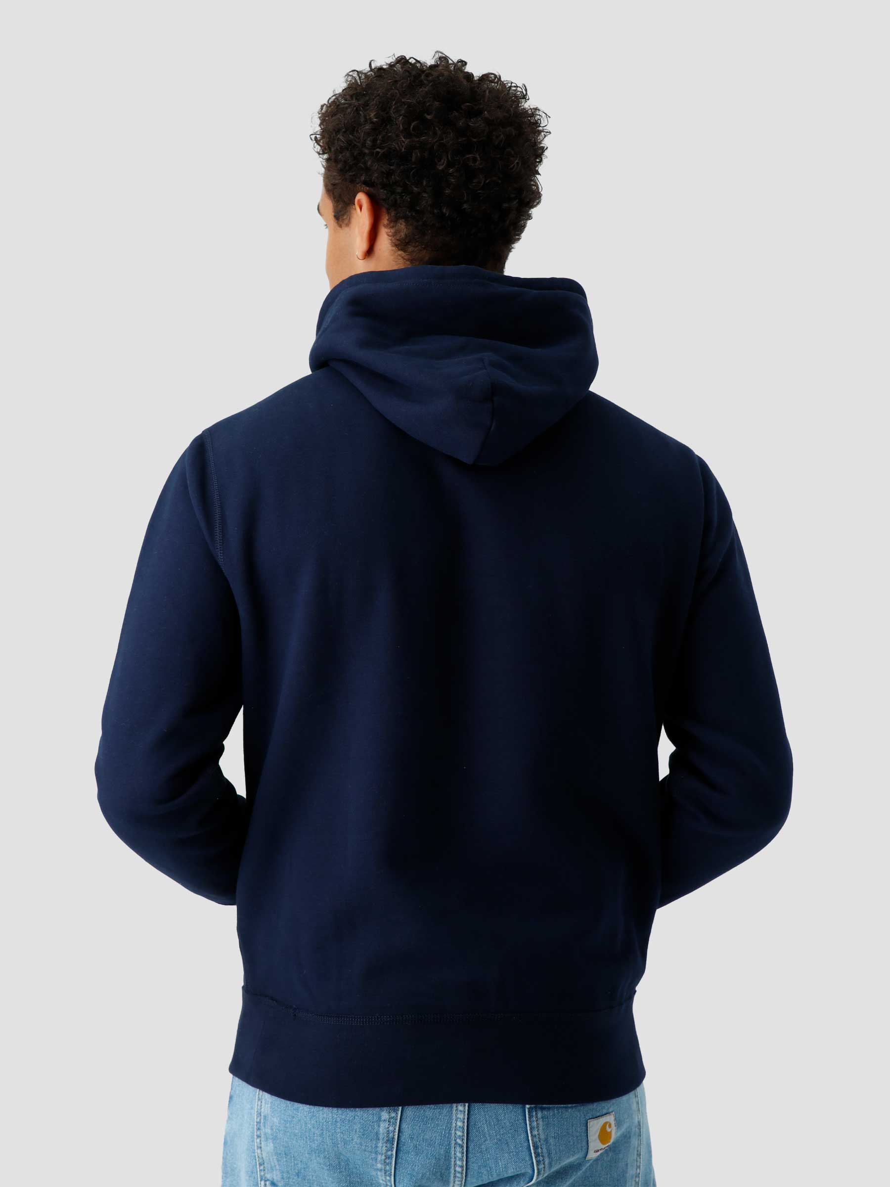 Φουτερ Monogram Fleece Hoodie 710878502001 navy Μπλε XXL