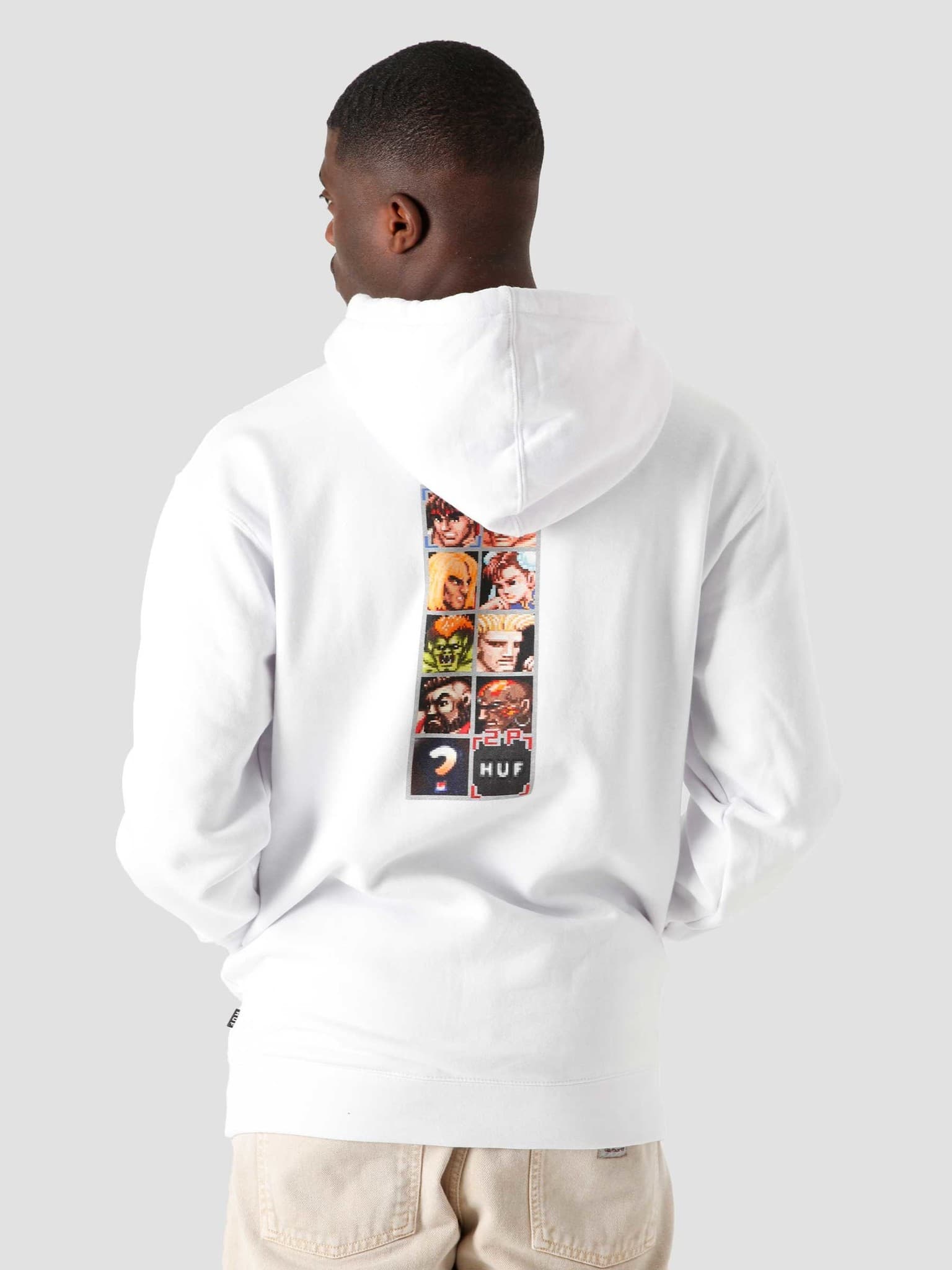 Huf cheap hoodie white