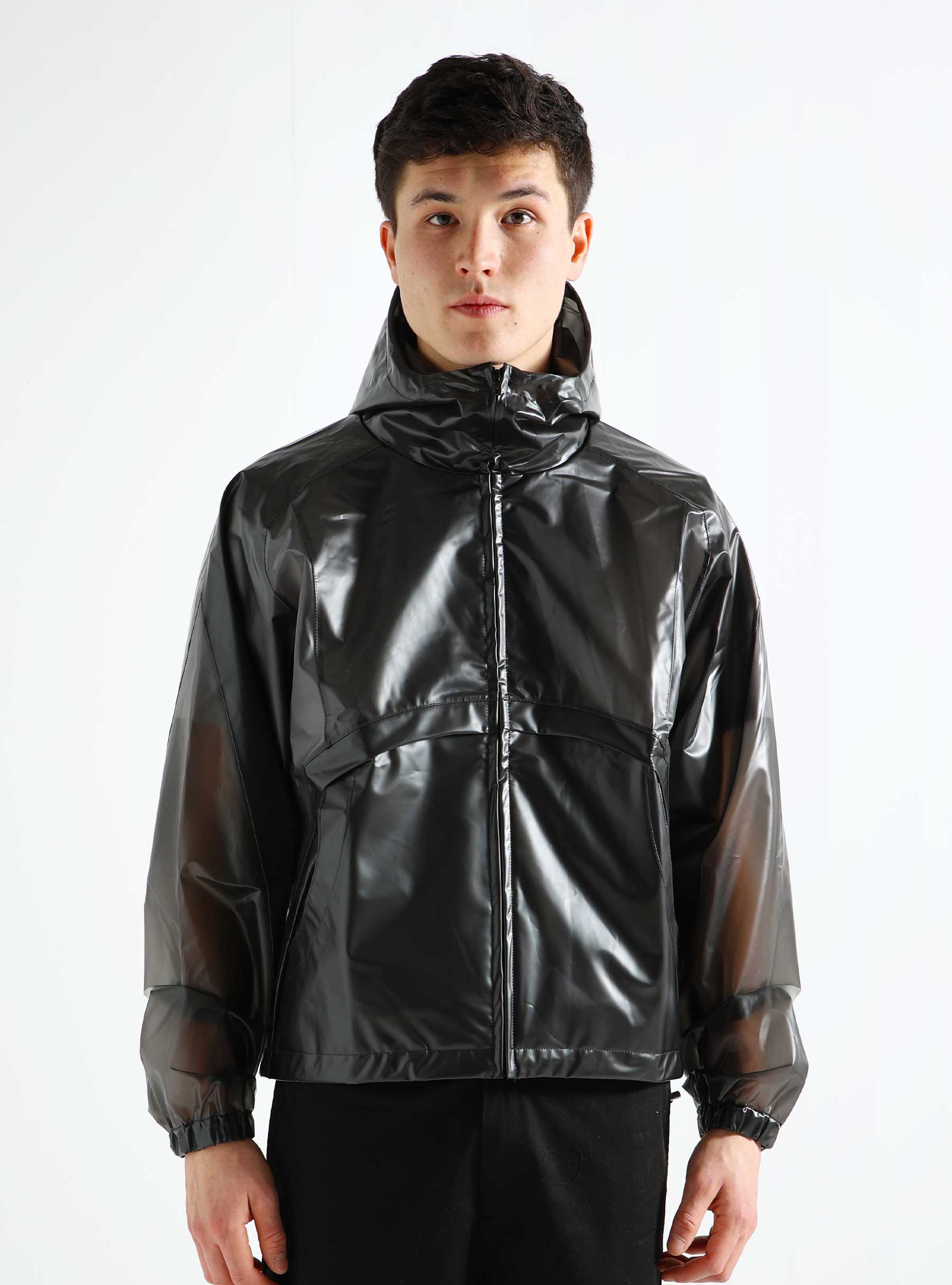 Arte Antwerp Jim Translucent Jacket Black Freshcotton