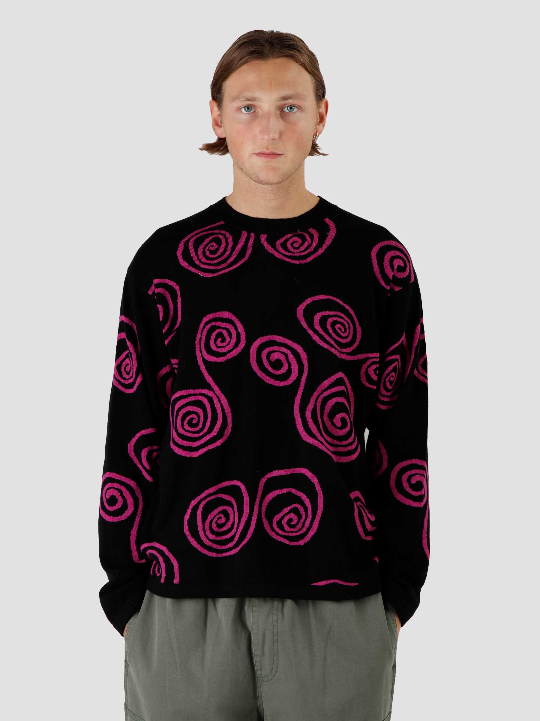 Hand Drawn S Sweater Black 117150