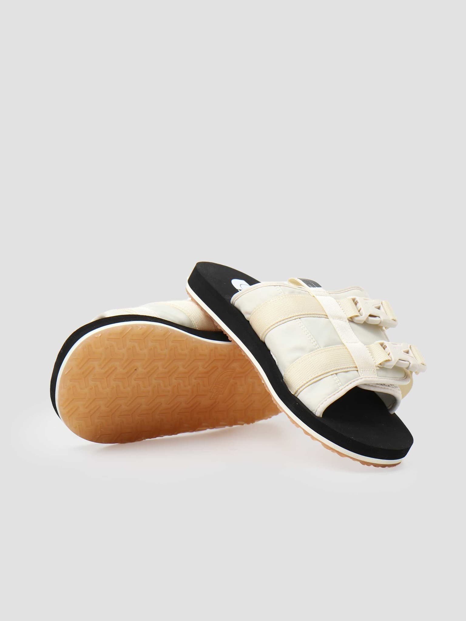 EQBC Slide Outdoor Sandal Vintage White Black NF0A46B3L0E