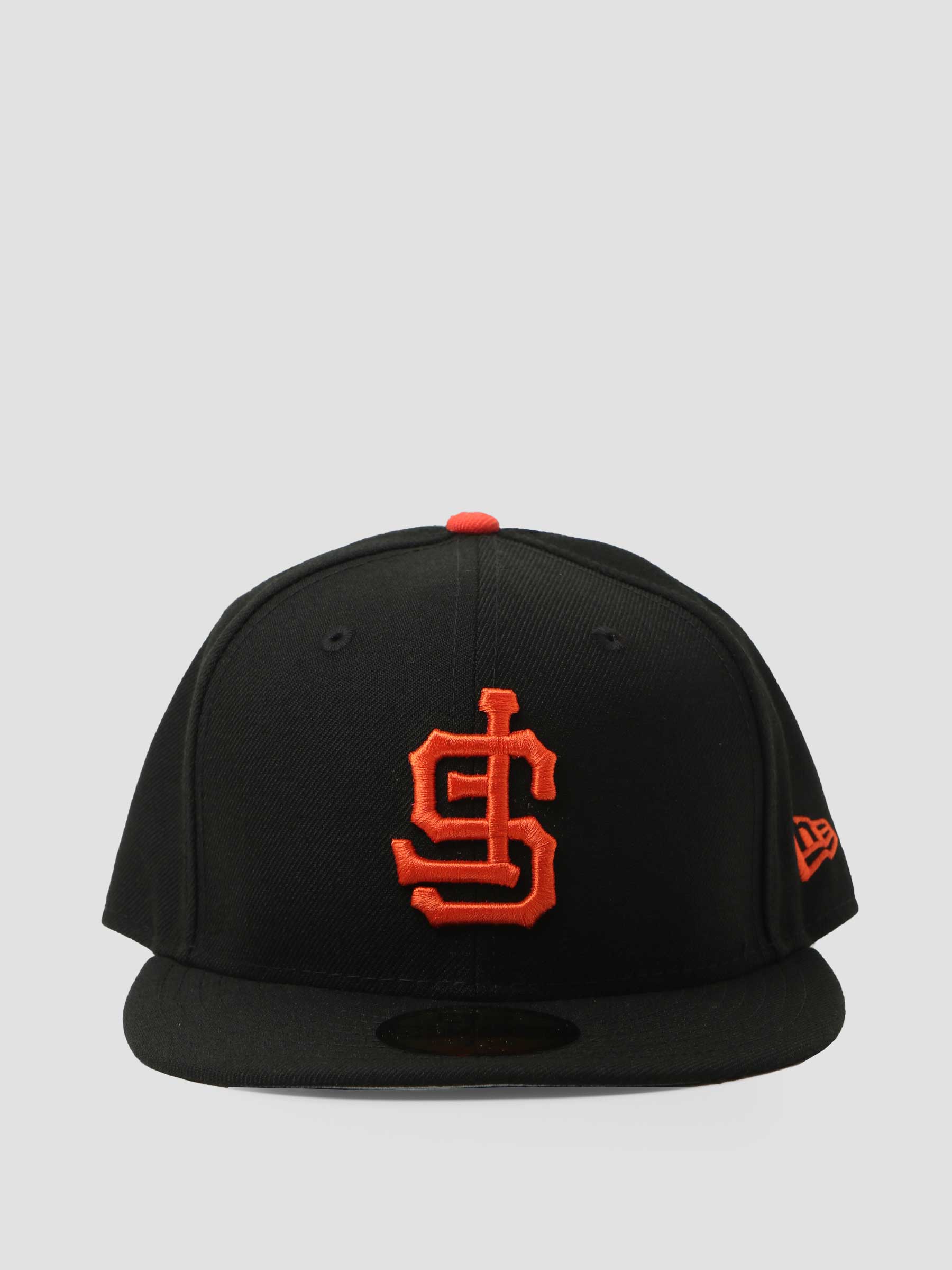 San Francisco Giants New Era Upside Down 59FIFTY Fitted Hat - Black