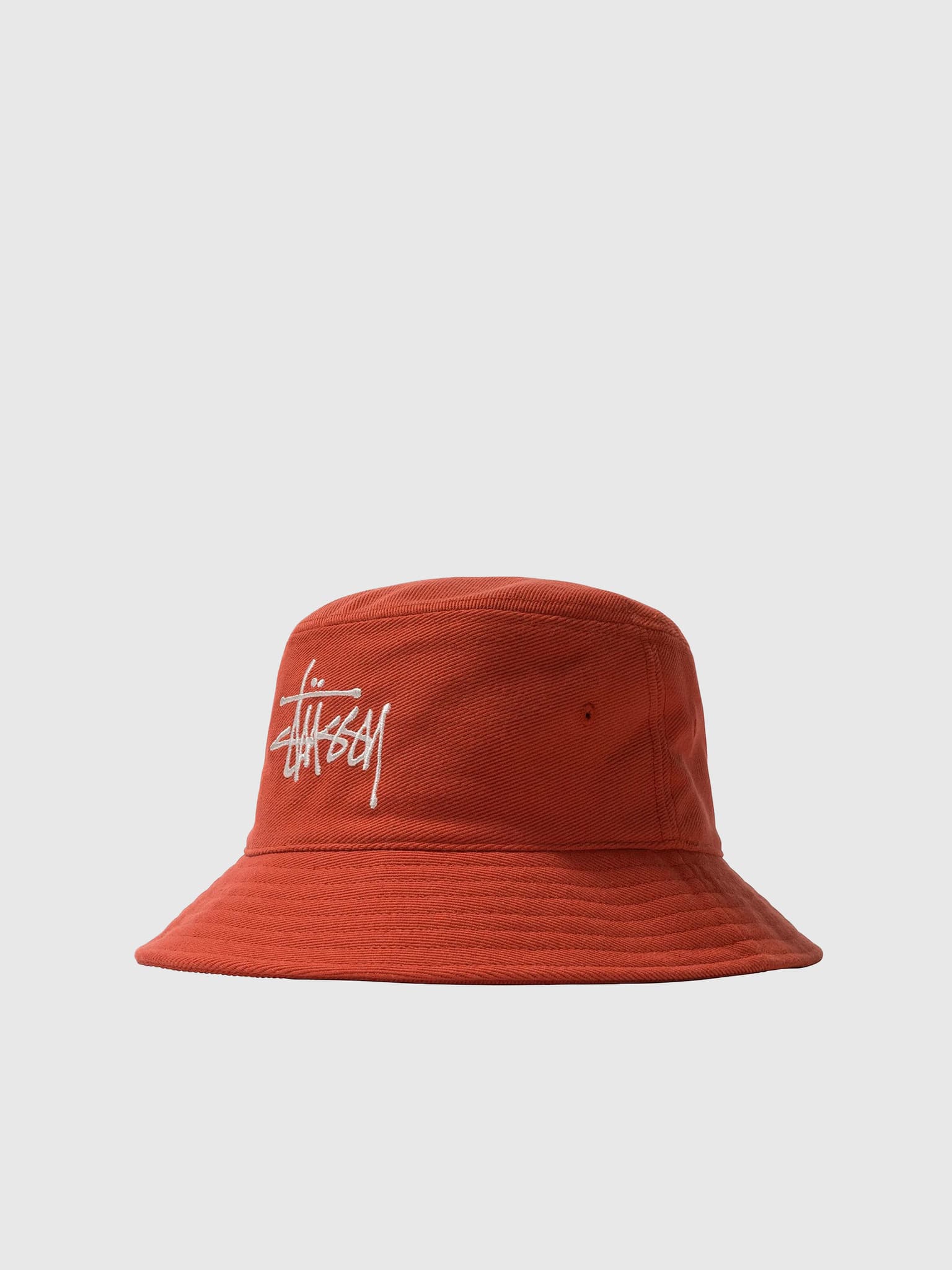 Orange stussy discount bucket hat