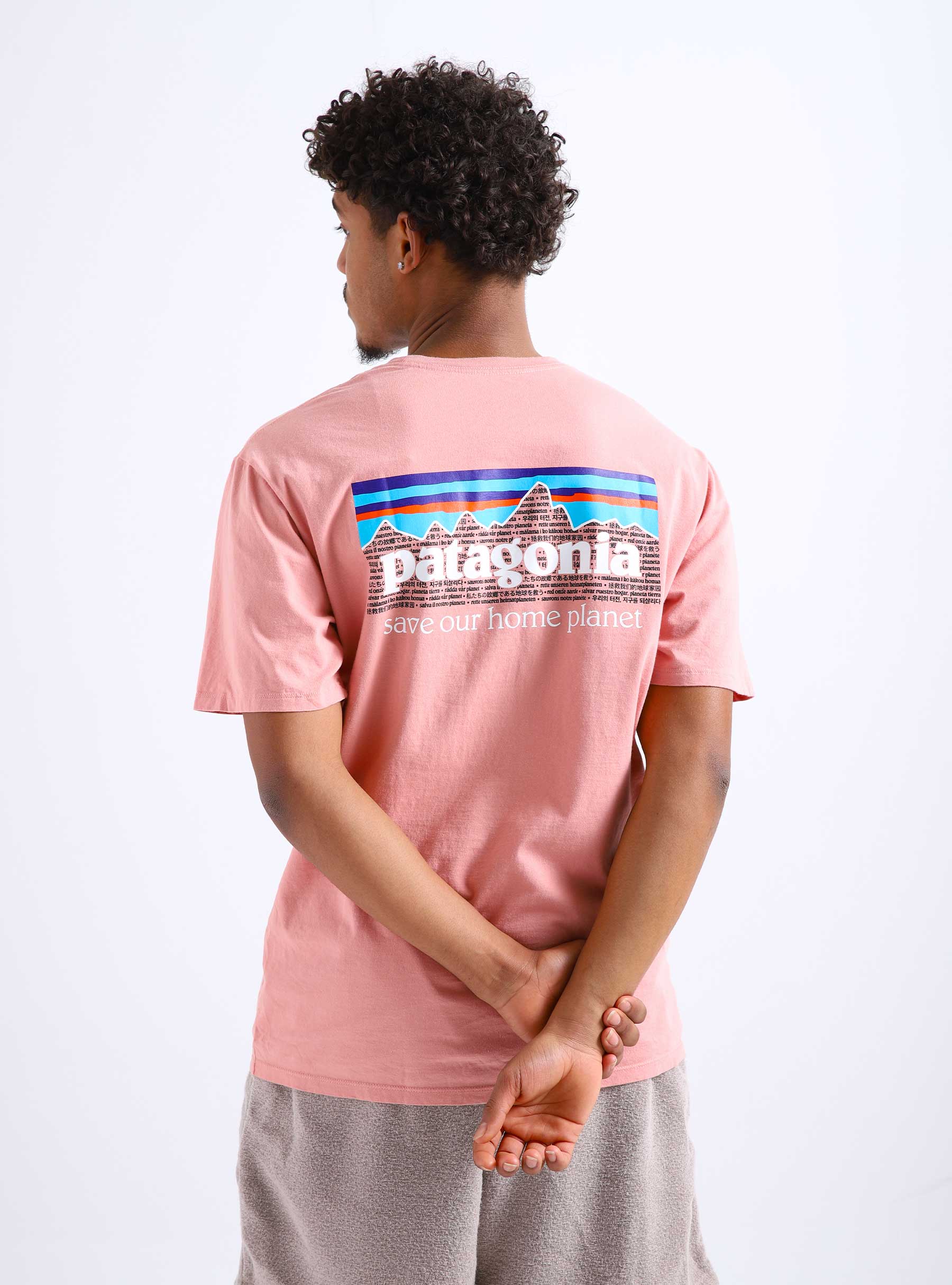 Patagonia t store shirt pink