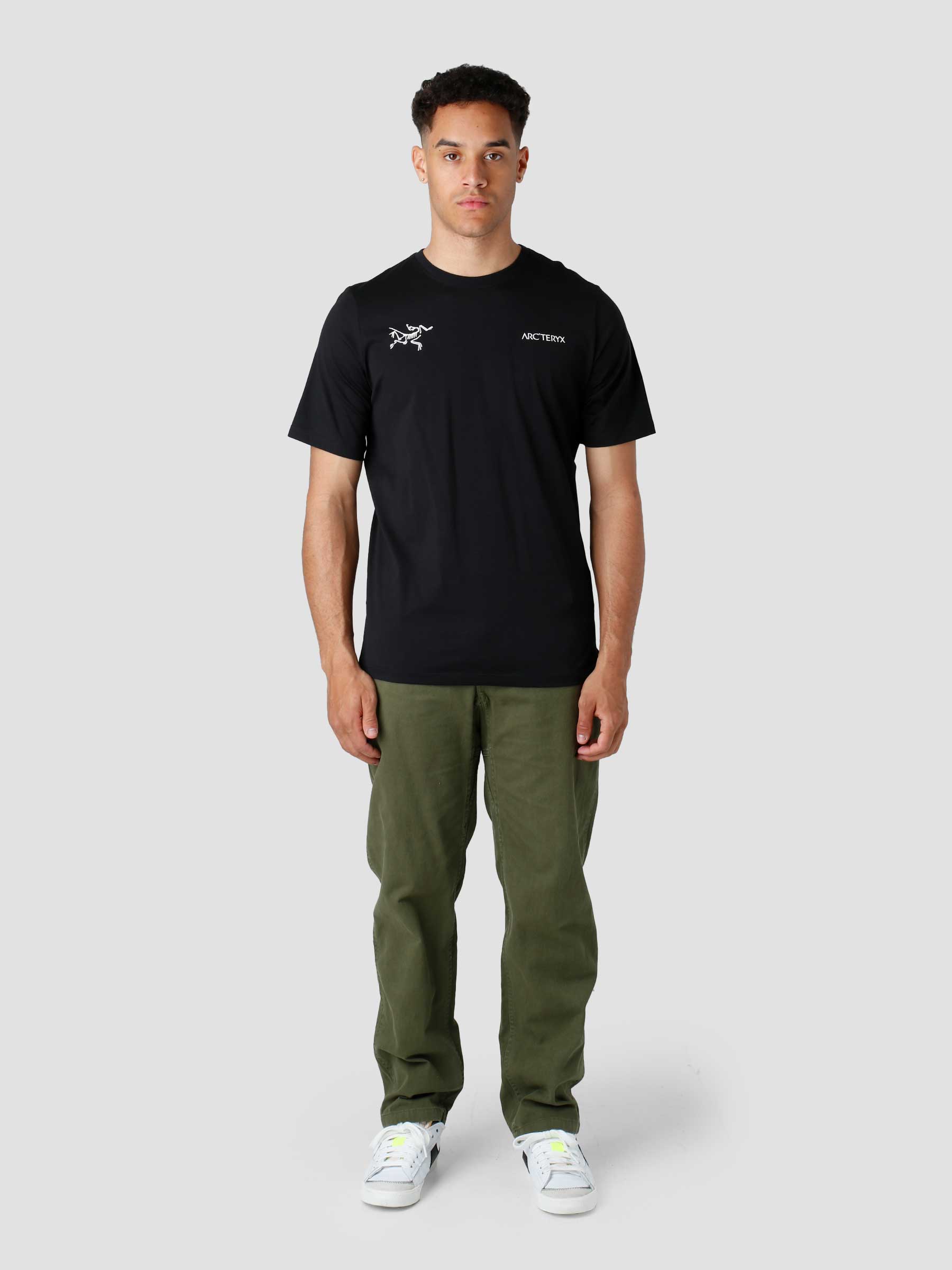 Arc'teryx Split SS T-Shirt Black - Freshcotton