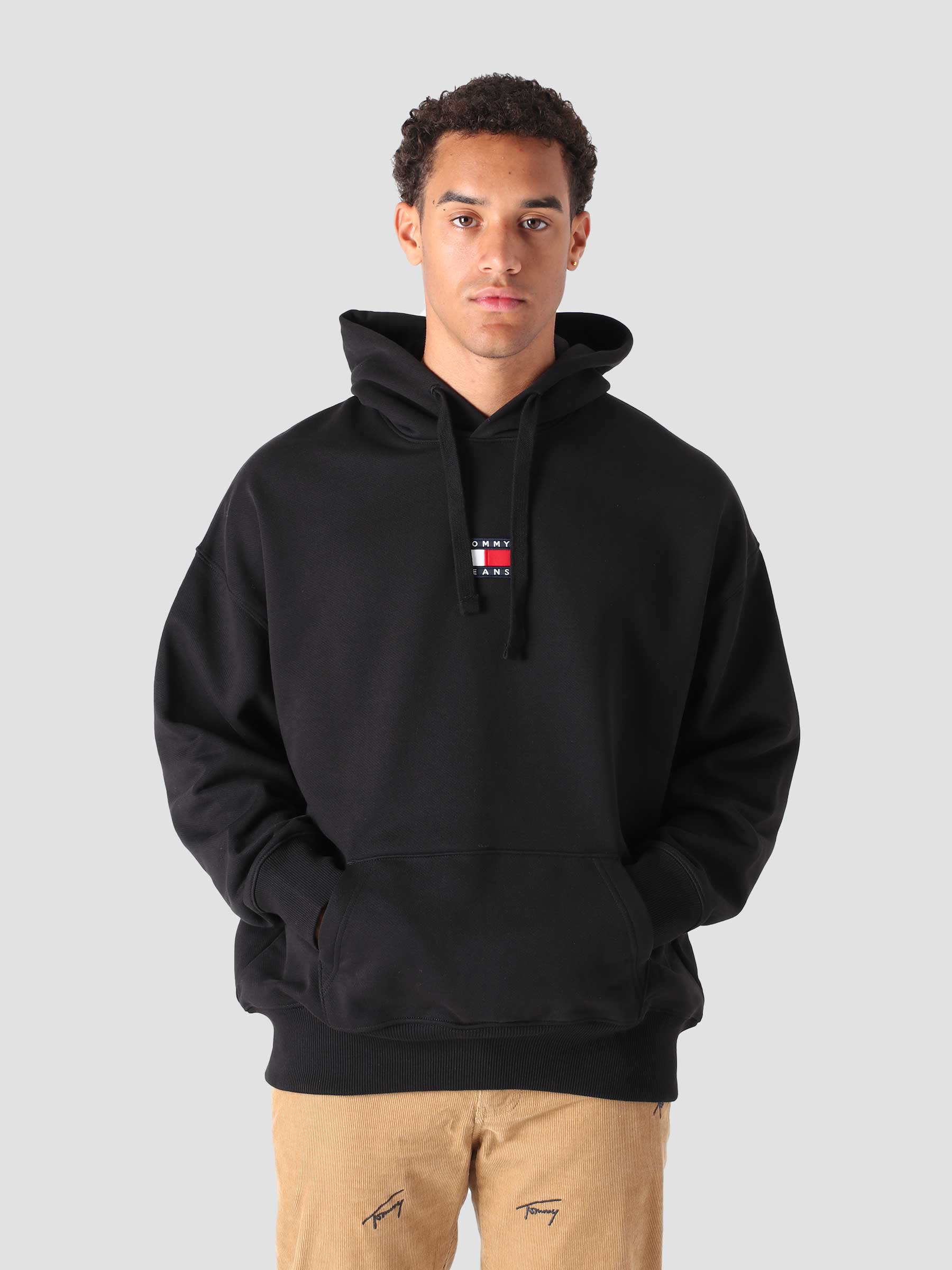 tommy jeans tommy badge hoodie