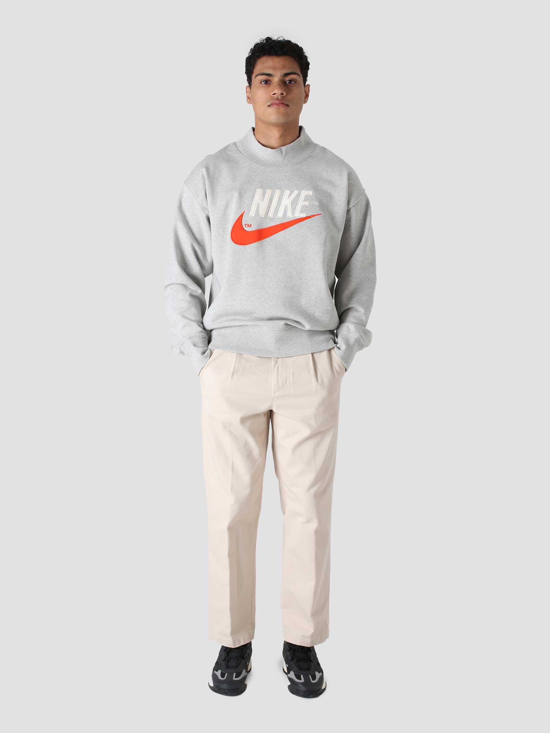 M NSW Nike Trend Overshirt Grey Heather DM5273-050