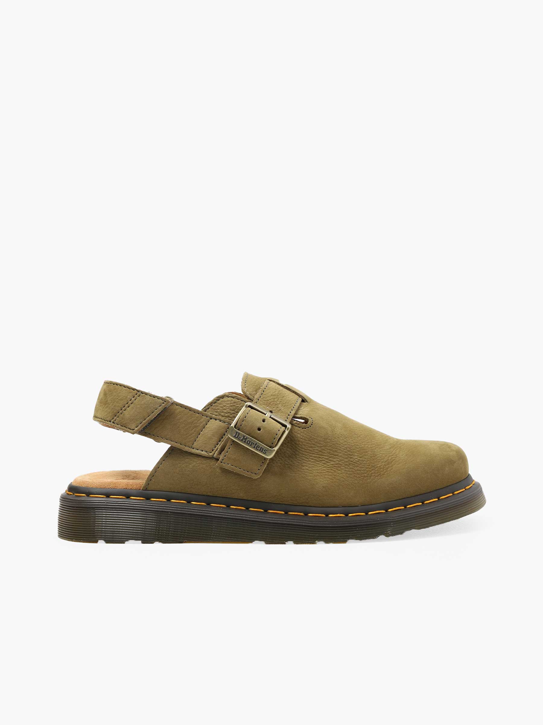 Dr. Martens Jorge Ii Muted Olive Tumbled Nubuck - Freshcotton