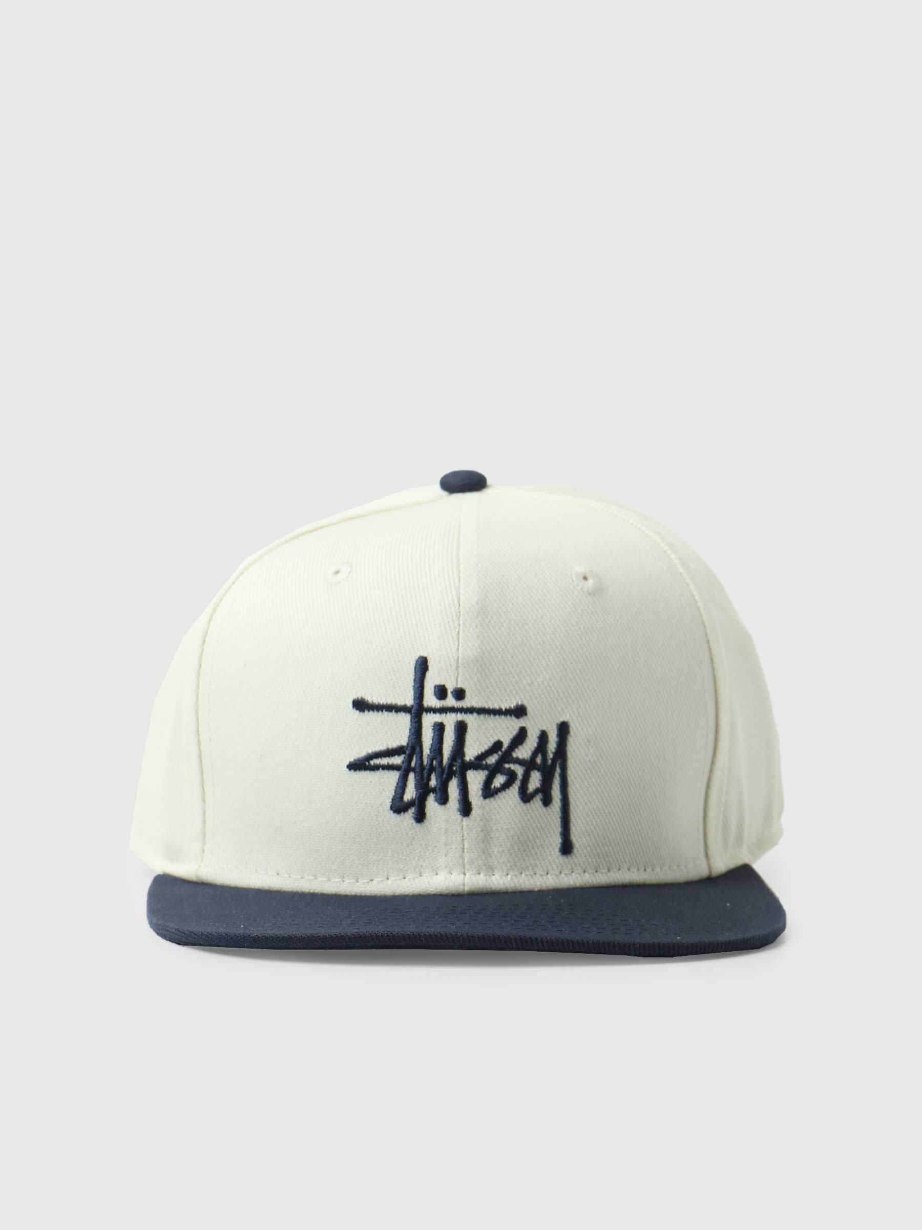 Stussy 2-Tone Team Strapback Cap Natural - Freshcotton