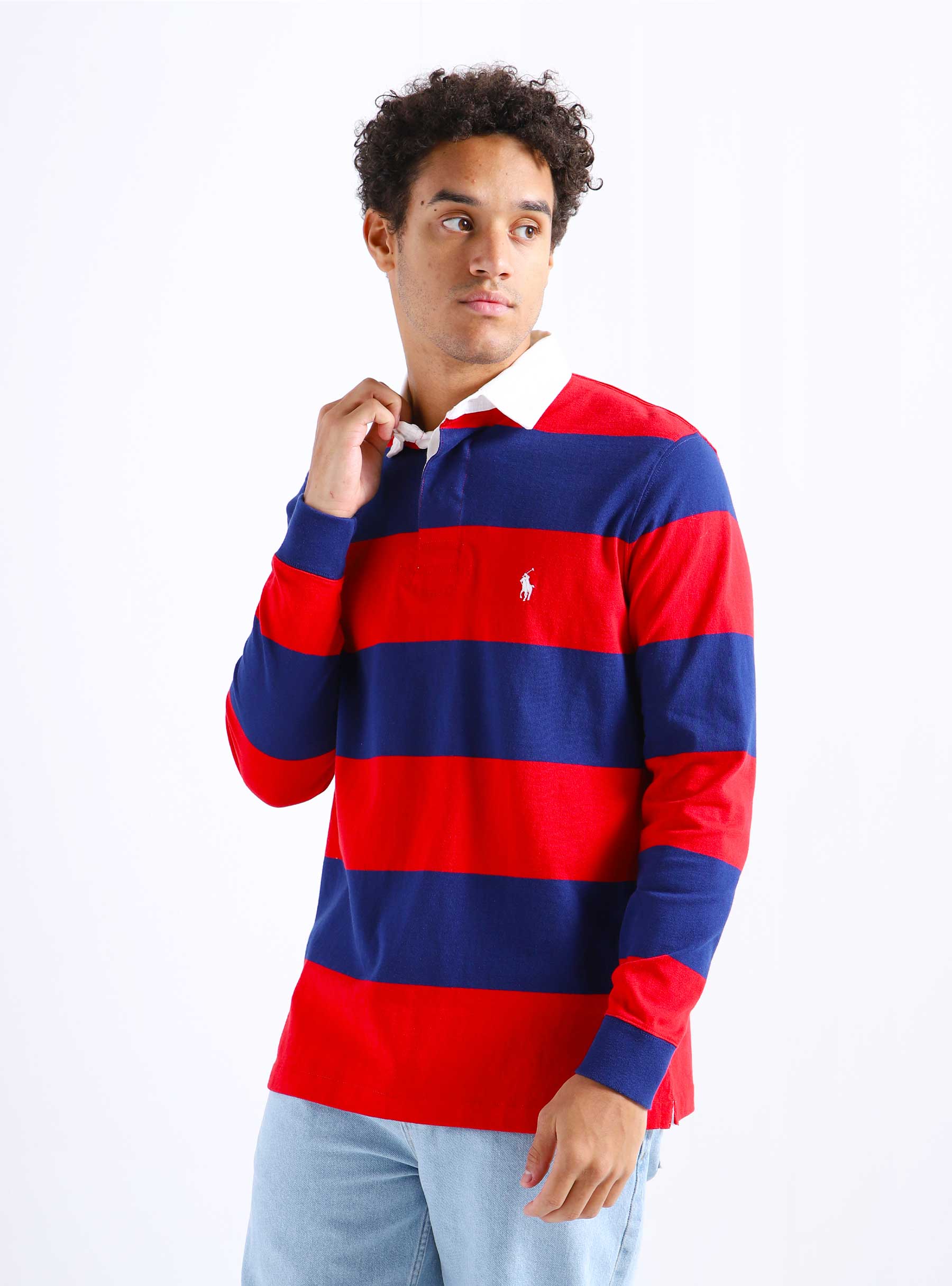 Ralph lauren red sales long sleeve shirt