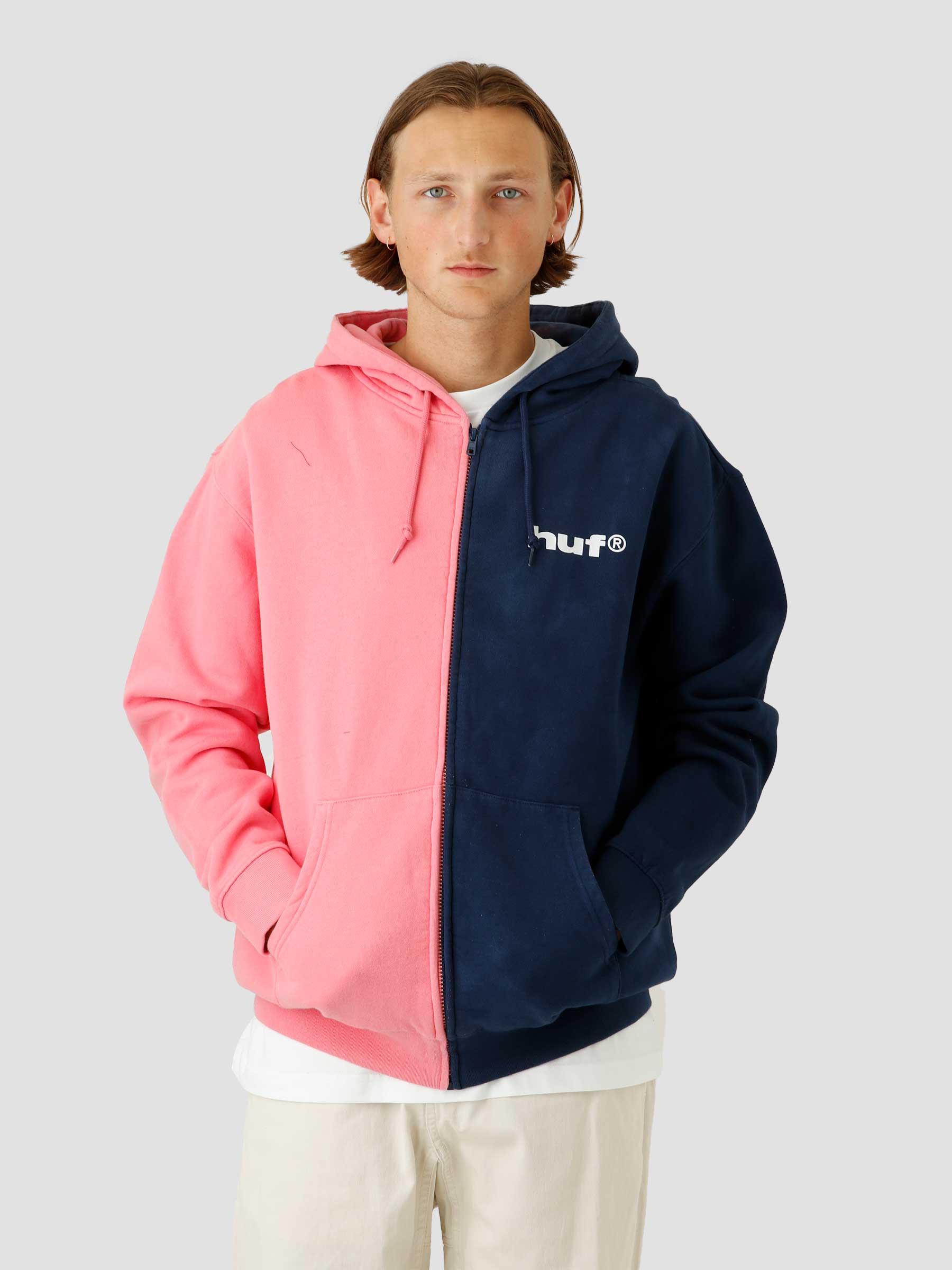 Huf clearance hoodie pink