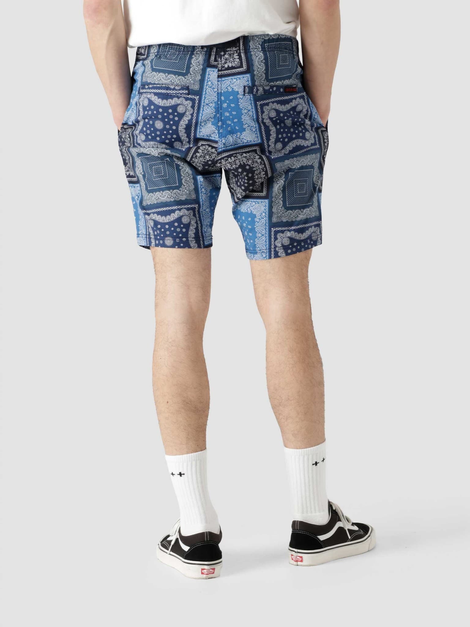 Weather Nn Shorts Bandana Navy GMP-21S019