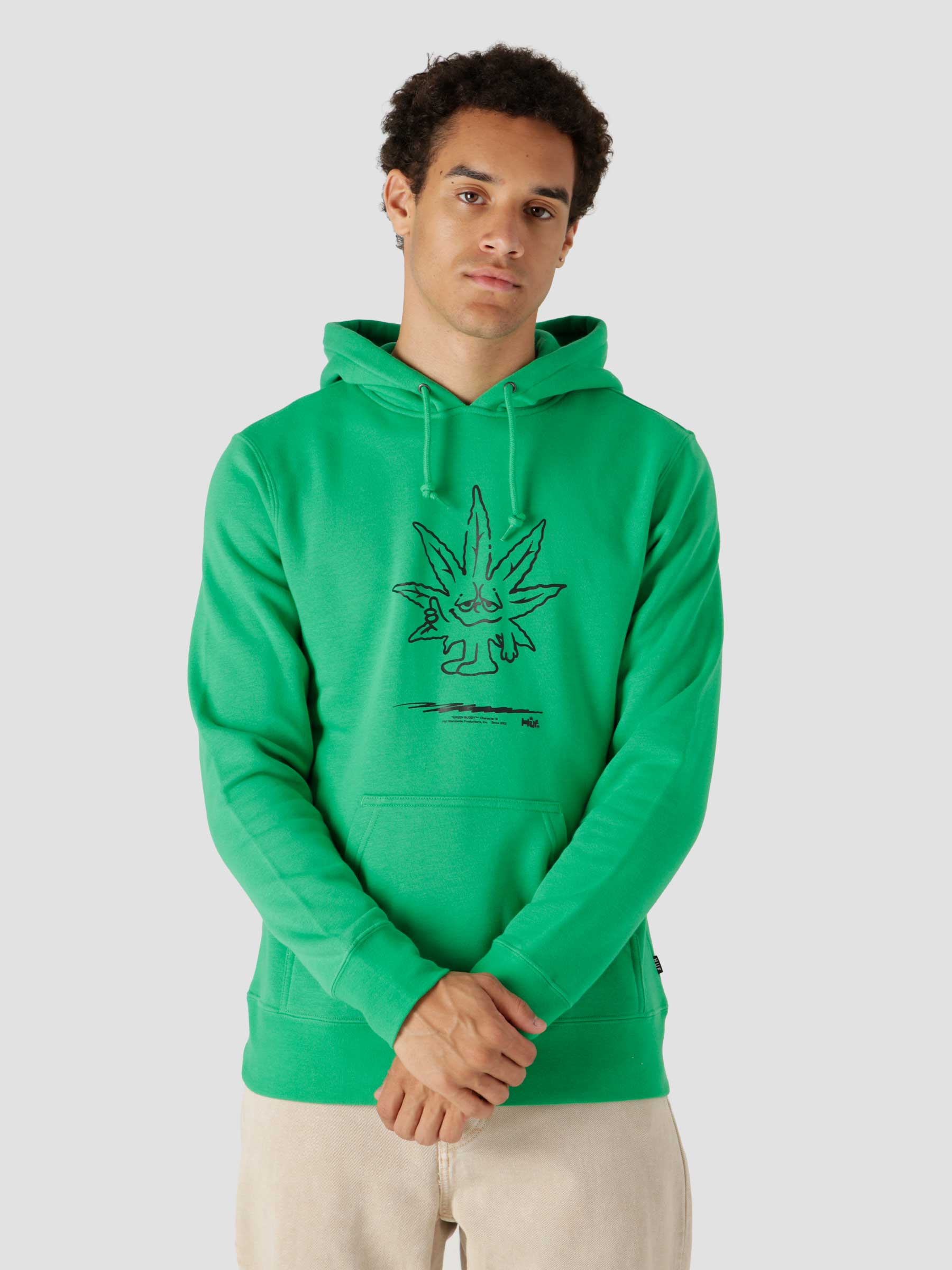 Huf 2024 green hoodie