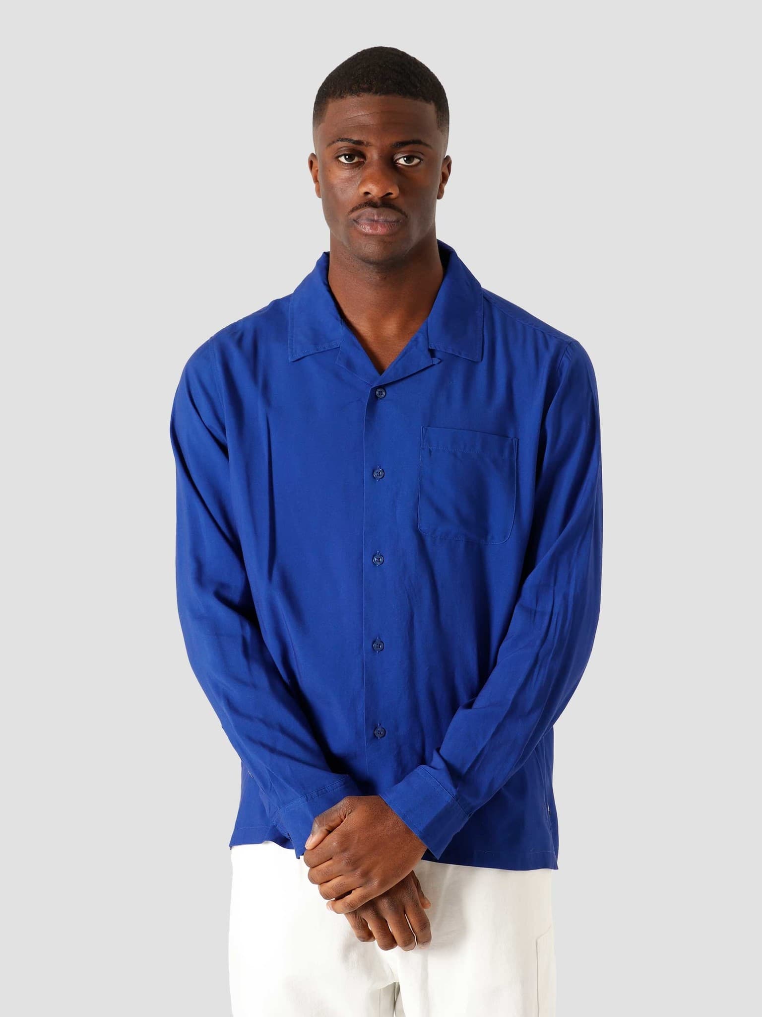 Stussy blue discount long sleeve