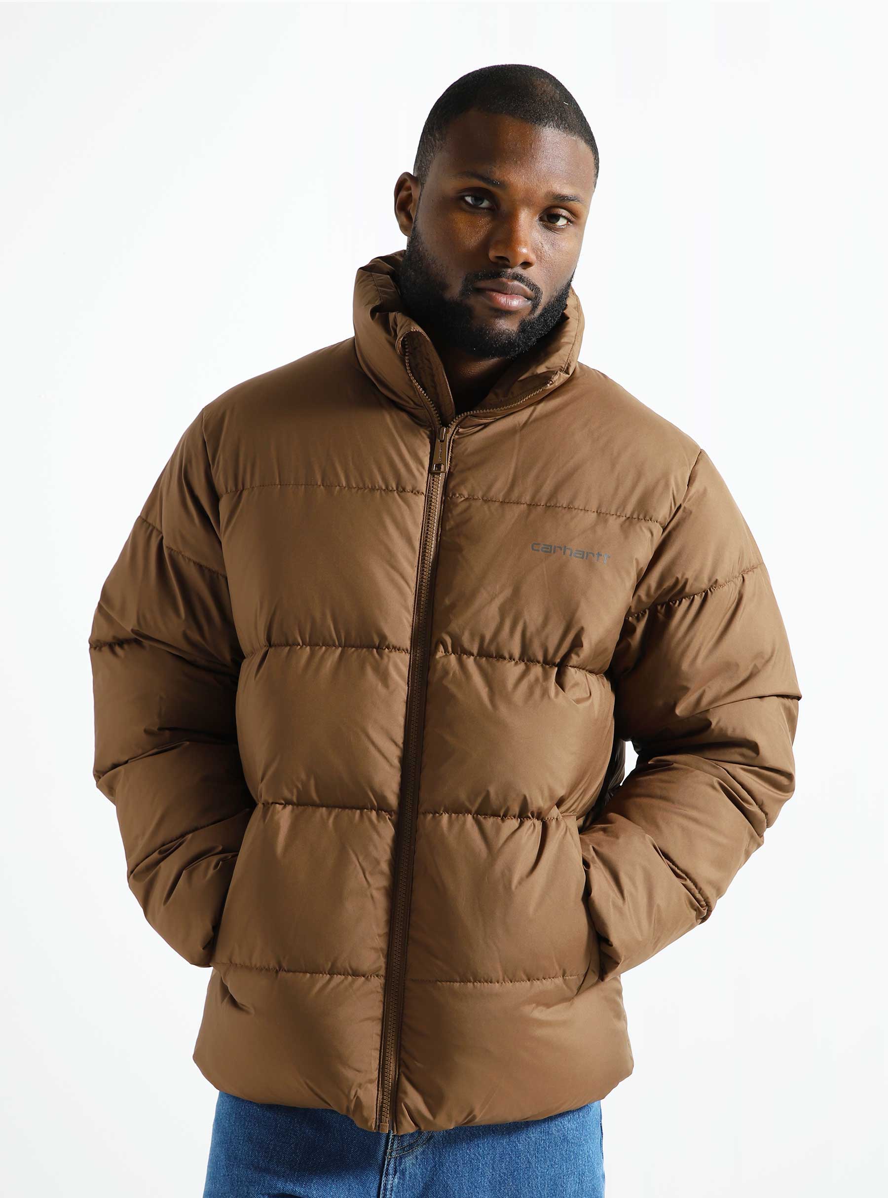 Carhartt WIP Springfield Jacket Tamarind buckeye - Freshcotton