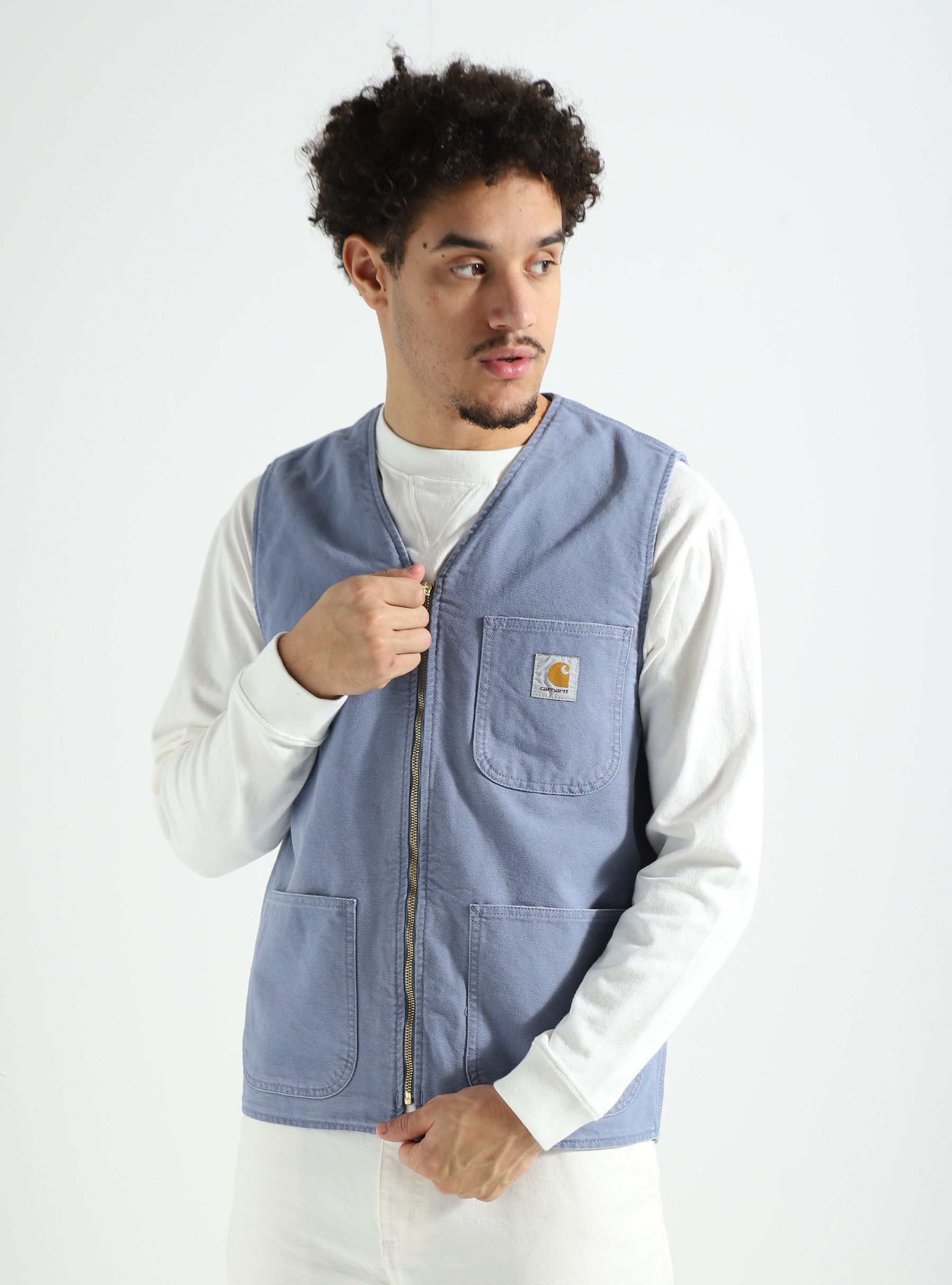 Blue 2024 carhartt vest